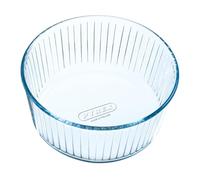 PYREX, Cook & Enjoy, Moule à Soufflé, Verre Borosilicate Ultra Résistant, 22 x 22 cm, Ø 22cm, 2.5L, Compatible Four, Lave Vaisselle, Micro-ondes
