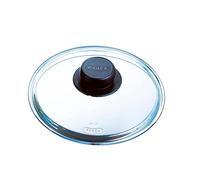 PYREX, Couvercle Universel, Casserole ou Poêle, Ø 20 cm, Verre Borosilicate Résistant, Facile à Nettoyer, Durable, Fabriqué en France
