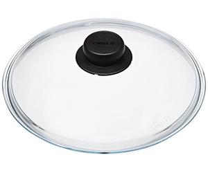 PYREX, Couvercle Universel, Casserole ou Poêle, Ø 26 cm, Verre Borosilicate Résistant, Facile à Nettoyer, Durable, Fabriqué en France
