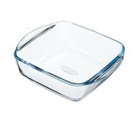 PYREX, ideal Airfryer, Plat à Four, Verre Borosilicate ultra Résistant, 20x17 cm, 1L, Cuisson Homogène, Compatible Air Fryer, Micro-ondes, Congélateur et Lave-Vaisselle