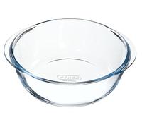 PYREX, Ideal Airfryer, Plat de Cuisson pour Air Fryer, 20x17 cm, Verre Borosilicate Résistant, 1 L, Cuisson Homogène, Compatible Four, Micro-ondes, Congélateur et Lave-Vaisselle