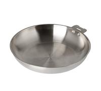 PYREX Infinity Poêle Induction Inox 18/10 Tous Feux Manche Amovible Ø 24 cm | Poignée Vendue Séparément, Sans PFAS, Four jusqu'à 260°C, Finition brossée, Empilable, Garantie à vie