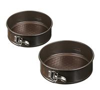 Pyrex Lot de 2 moules DESM 20 + 26 cm ASIMETRIE PX tarte, acier carbonaté, multicolore