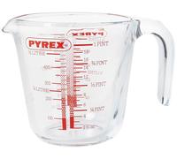 PYREX Classic Verre Doseur 0.5 L Gradué Précis Broc Mesureur Verre Résistant Bec Verseur Sans Goutte Poignée Ergonomique Compatible Micro-Ondes