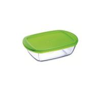 Pyrex plat a four + couvercle cook and store basic 17x10 cm transparent Transparent G