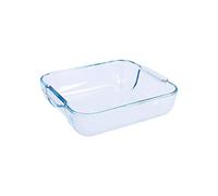Pyrex Platà rôtir carré en verre borosilicate, 25 x 21 cm, multicolore, 25 x 21 cm
