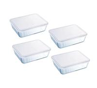 Pyrex Set de cuisine PX Cook&Freeze (4 x 1,5 L), unique, standard