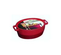 Pyrex Slow Cook - Cocotte ovale rouge - 5,8 L