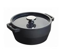 Pyrex - SlowCook - Cocotte Ronde en Fonte Compatible tous feux dont Induction Ø 28 cm