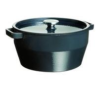 Pyrex - SlowCook - Cocotte Ronde en Fonte Compatible tous feux dont Induction Ø 28 cm