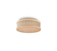 Pyrexx PX-1 Détecteur de fumée - 1-10 Ans de Batterie avec Support magnétique sans perçage et clignotement des LED, Certifié Selon Q-Label, Bois Clair