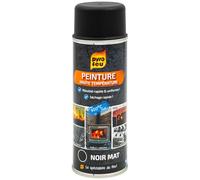 Pyro feu Peinture Haute Température Noire Mat 400ml