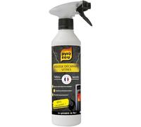 Pyrofeu - Mousse Décapante pour Vitres d’Inserts, Cheminées et Poêles- Principe Actif Concentré - Fabrication Française - 500ml