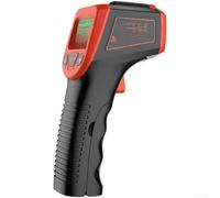 Pyromètre numérique 12:1 pour point cible laser optique Pyromètre numérique | Plage de mesure de -50 à 600 °C, sans contact, pour surfaces chaudes, industrie alimentaire