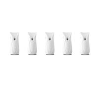 Pyugxab Lot de 5 distributeurs de désodorisants automatiques pour salle de bain - À fixer au mur - Distributeur automatique de parfum pour