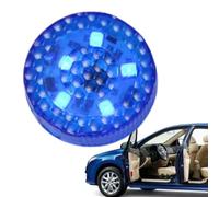 Pzmjwkyn Alarme de porte de voiture ouverte, lampe LED sur route capteur | Clignotant étanche à piles - Lumière de sécurité pour voiture en cas de collision avec porte ouverte, convient pour