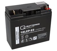 Q-Batteries 12LCP-23 / 12V - 23Ah Batterie plomb-acide type AGM - Deep Cycle VRLA
