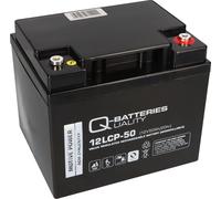 Q-Batteries 12LCP-50 / 12V - 50Ah Batterie au plomb type cycle AGM - Deep Cycle VRLA