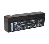 Q-Batteries 12LS-2.1 Batterie Plomb-Polaire AGM VRLA VRLA avec VD 12 V 2,1 Ah