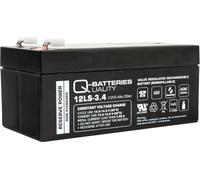 Q-Batteries 12LS-3.4 12V 3,4Ah Batterie plomb-volume / AGM VRLA avec VdS
