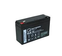Q-Batteries Batterie AGM 6LS-12 6 V 12 Ah avec VDs