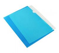 Q-Connect 10872 Pochette Coin Polypropylène Eco 12/100e Lot de 100 Vert