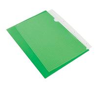 Q-Connect 10874 Pochette Coin Polypropylène Eco 12/100e Lot de 100 Assorties