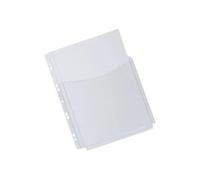 Q-Connect 3-4 Cover Pochette Perforée Extensible A4 (Pack De 5)