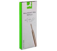 Q-Connect 918641 Recharge Stylo-bille Largeur Moyenne Couleurs Assorties