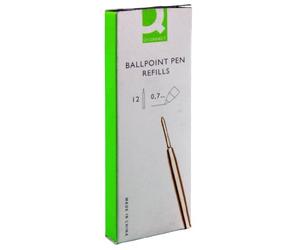 Q-Connect 918641 Recharge Stylo-bille Largeur Moyenne Couleurs Assorties