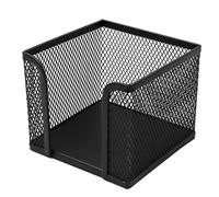 Support Bloc Cube - Q-Connect - Kf00878 - Plastique - 8x10x10 Cm - 111 G