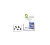 Q-Connect 939945 Présentoir Magazines Revues 1 Compartiment A5 Couleurs Assorties