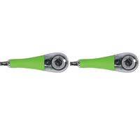 Q-Connect 946794 Correcteur Dévidoir Ruban 4,2 mm x 10 m Application Latérale Grip Caoutchouc Vis Retour Arrière Couleurs Assorties (Lot de 2)