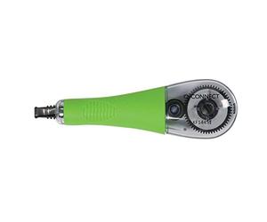Q-Connect 946794 Correcteur Dévidoir Ruban 4,2 mm x 10 m Application Latérale Grip Caoutchouc Vis Retour Arrière Couleurs Assorties