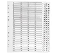 Q-Connect A4 1-75 Index Mylar 05601/CS56