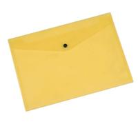 Q Connect A4 polypropylène Pochette à documents - Jaune