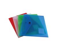 Q Connect Assorti A5 polypropylène Document Dossier (Lot de 12)