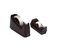 Q-CONNECT DESK TAPE DISPENSER FOR 33 AND 66 METRE TAPES BLACK 11010