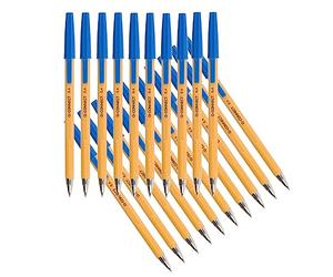 Q Connect Fine Stylo à bille - Bleu
