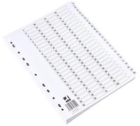 Q-Connect Intercalaires Mylar 1-100 A4