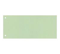 Q-Connect kf00518 Intercalaires, Couleur onglet, Porte-documents, drapeaux, universel onglet d'intercalaires 10,5 x 24 cm Lot de 100 Vert