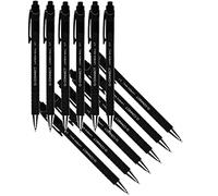 Q-Connect KF00672 Lamda Stylo bille rétractable Noir
