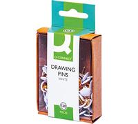 Q-Connect KF02019Q Punaises Blanc Lot de 120 (Import Royaume Uni)