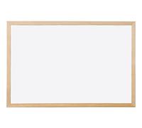 Q-Connect KF03571 Tableau d'affichage blanc Encadrement bois 60 cm x 90 cm (Import Royaume Uni)