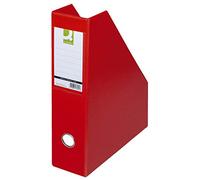 Q-Connect KF16211 Porte-revues A4 76 mm Rouge