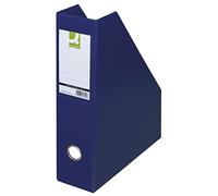 Q-Connect kf16213 Porte-revues A4 76 mm bleu foncé