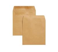 Q-Connect KF3420 Wage Envelope 108x102mm Plain Self-Seal (Pack of 1000) - Manilla