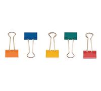 Q Connect Lot de 100 pinces double clip 24 mm (Lot de 10)