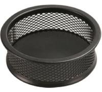 Q Connect Mesh Papier Clip Pot - Noir