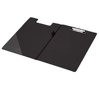 Q Connect Papier ministre/A4 PVC Foldover Ecritoire - Noir